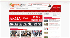 Desktop Screenshot of malatyahaber.com